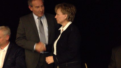 Premier discours de Christine Le Strat à Pontivy