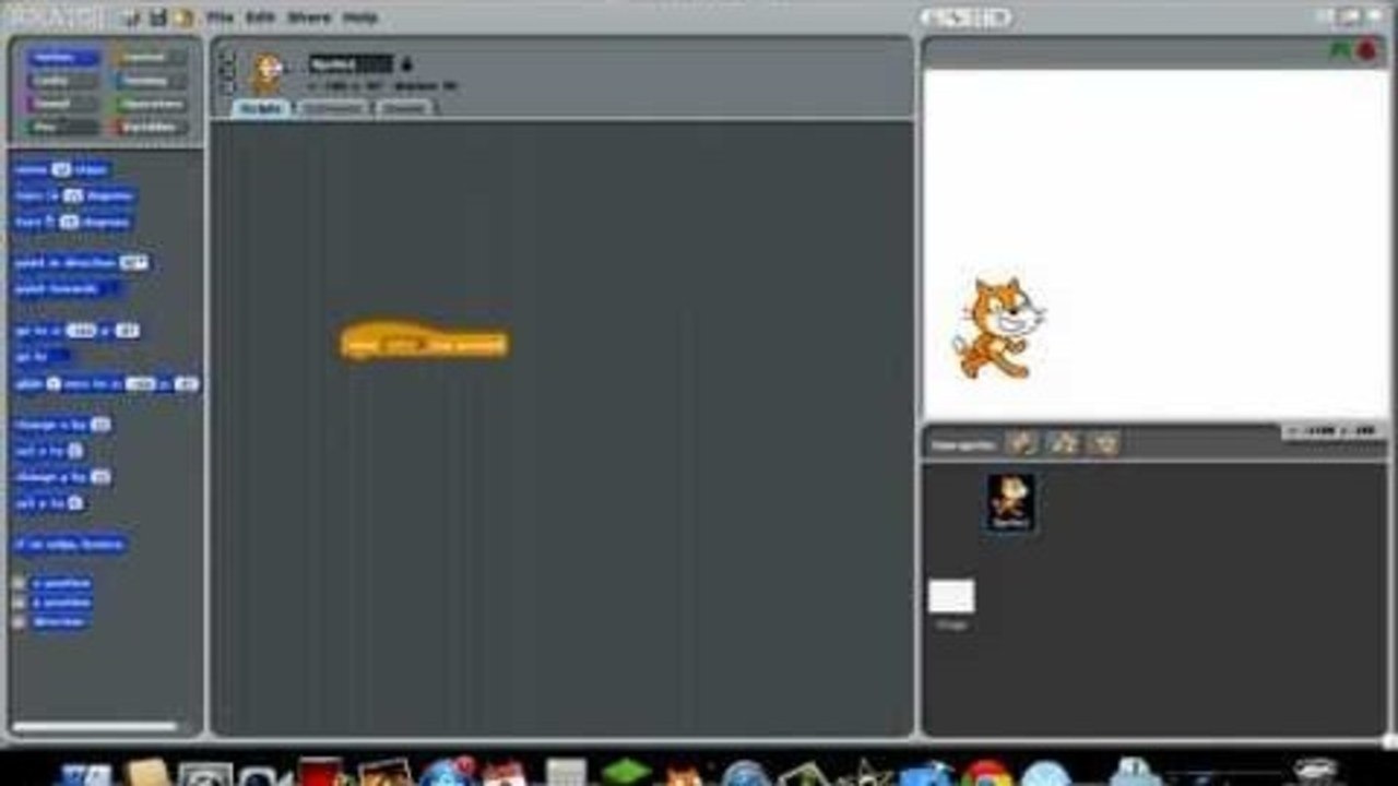 scratch begginners part 2 learning some beggining code