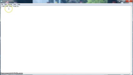 HTML episode 4 starting programing