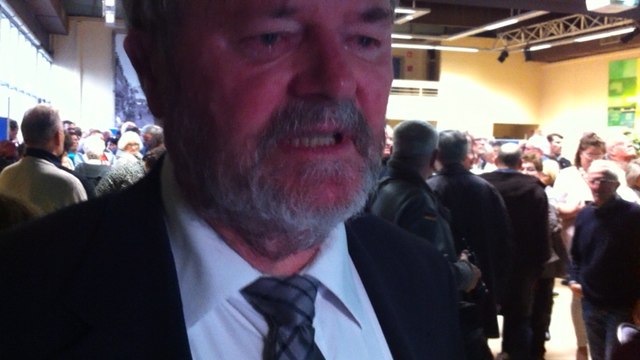 Daniel Caruhel après sa défaite à Granville