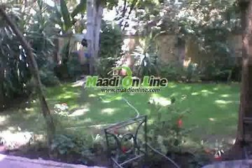 Ground floor with private garden in maadi for rent new