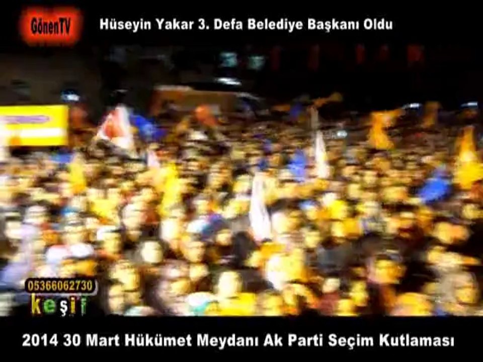 akparti-gönen2014seçimsonucukutlama2014
