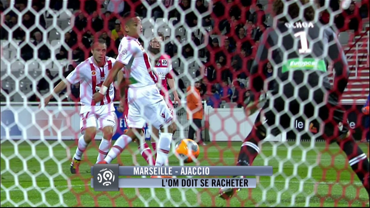 32ème journée de Ligue 1 - Présentation de Olympique de Marseille - AC Ajaccio - 2013/2014