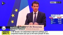 Valls : le FN emporterait 14 ou 15 villes de plus de 9 000 habitants
