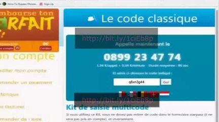 Starpass Gratuit [Générateur de Code Starpass] [Avoir Starpass Gratuitement] - Starpass Code Gratuit