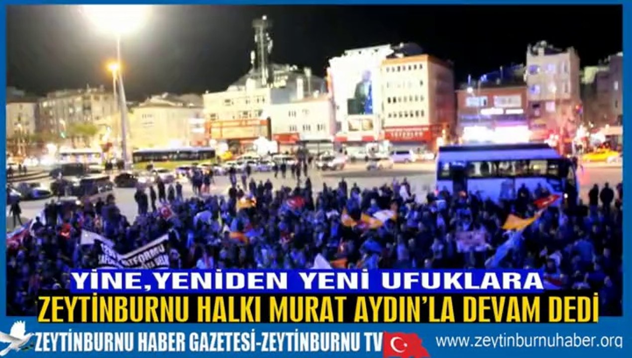 Murat Aydın 4.Kez Zeytinburnu Belediye Başkanı oldu