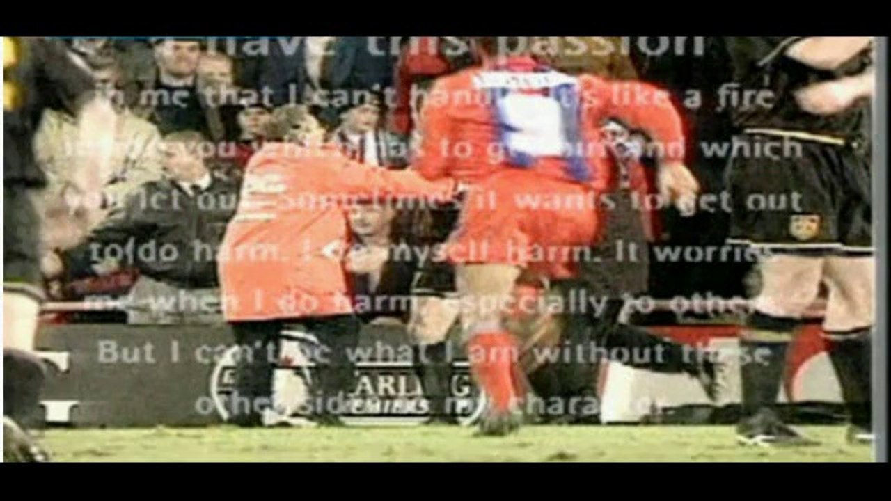 Pilgrimage to Eric Cantona's House. 1995 after he was banned from Man Utd
