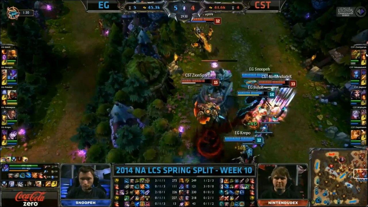LCS NA W10D2 Game 4 EG vs CST