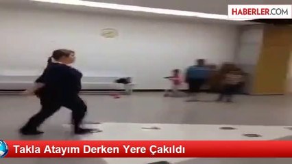 Takla Atayım Derken Yere Çakıldı