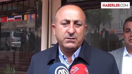 AB Bakanı ve Başmüzakareci Çavuşoğlu - Niğde saldırısında yaralanan asker ziyareti -