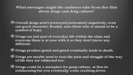 City of God - Drugs and Drug Culture