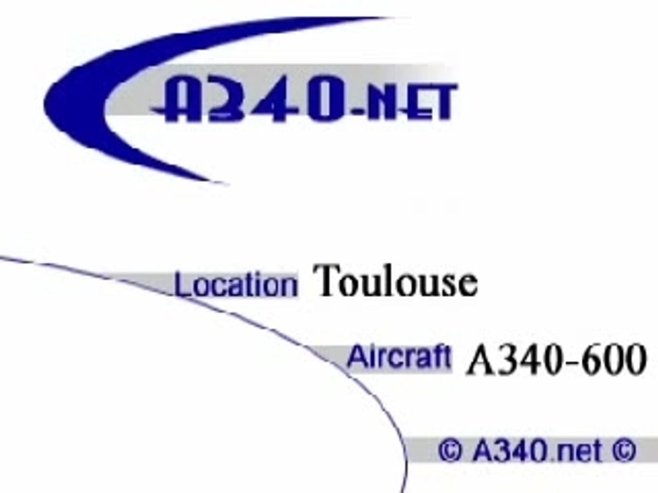 A 340 test atterrissage