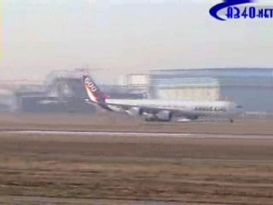 A340 test décollage