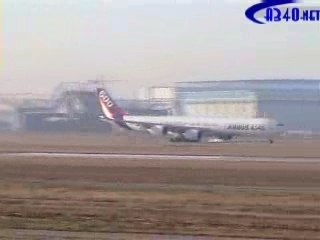 A340 test décollage