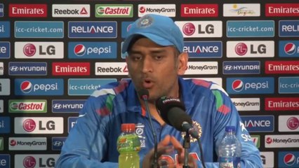 I'm not always having fun - Dhoni