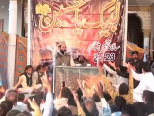 ALLAMA JAVED AKBAR SAQI. MAJLIS E TARHEEM 23RD MARCH 2014 CHAK 232 JHAN