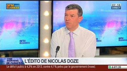 Nicolas Doze: Déficit 2013: "On est tout de même sur une trajectoire positive" – 31/03