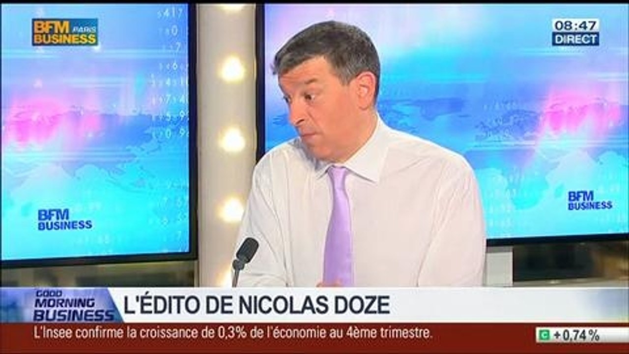 Nicolas Doze: Le déficit public en 2013 est supérieur à la prévision du gouvernement – 31/03