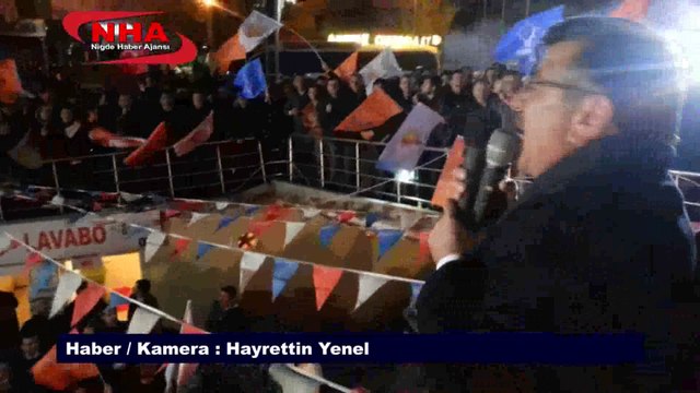 Niğde 2014 Yerel Seçimlerde Yeniden Faruk Akdoğan Dedi. Hayrettin YENEL-SABAH - ATV - AHABER
