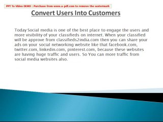 Free Classified Advertising Website