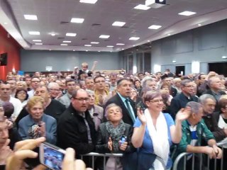 Proclamation des résultats des municipales à Béthune, le 30 mars 2014
