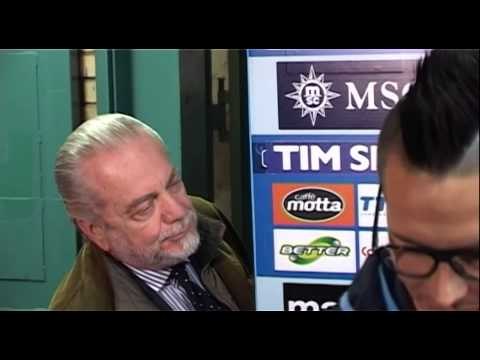 Napoli-Juventus 2-0 - De Laurentiis (30.03.14)
