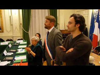 Election de David Nicolas, maire d'Avranches