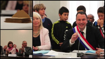 Installation du Conseil Municipal à Montélimar. Franck Reynier élu Maire
