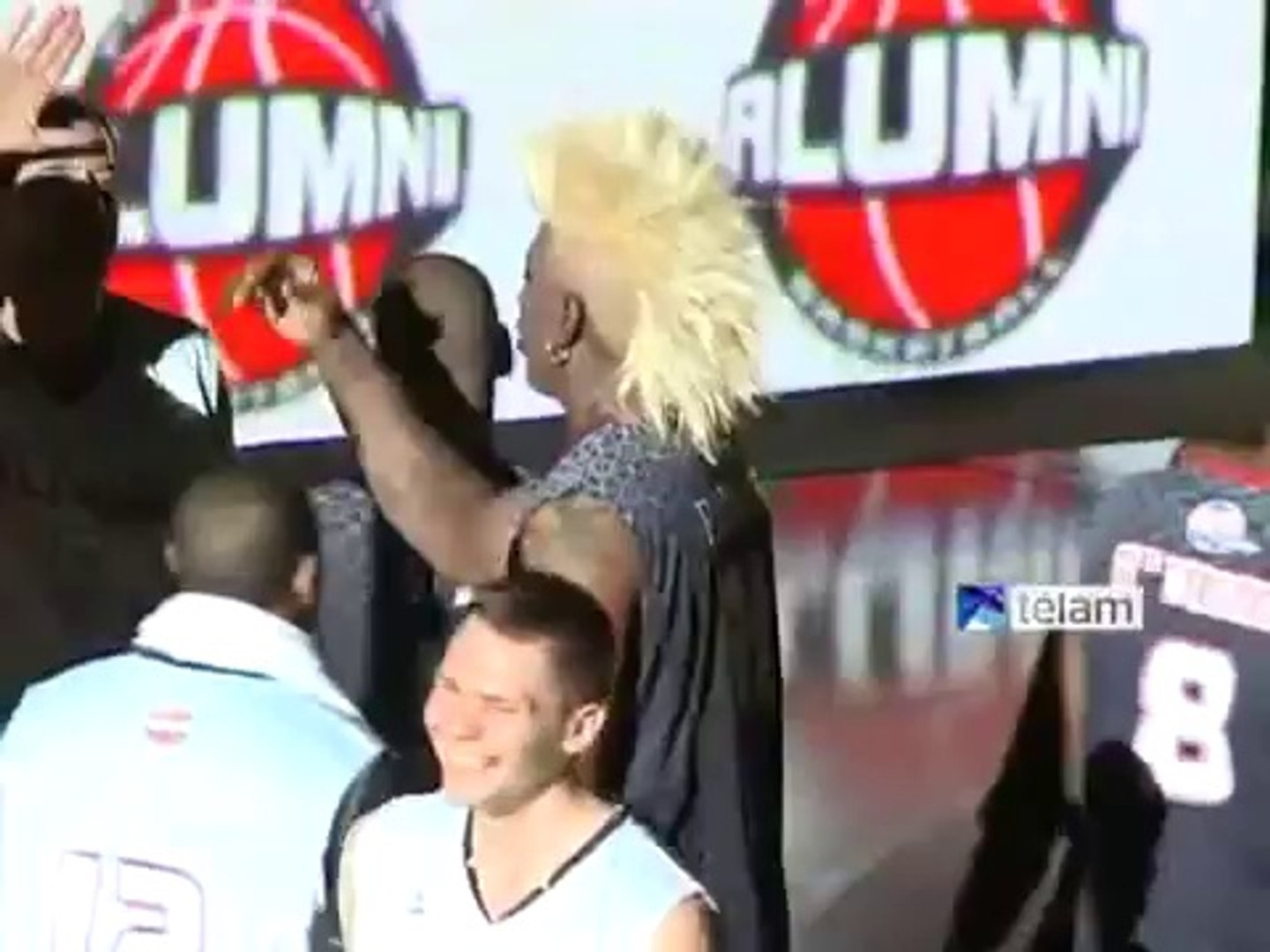Only Dennis Rodman can play basketball in full drag regalia