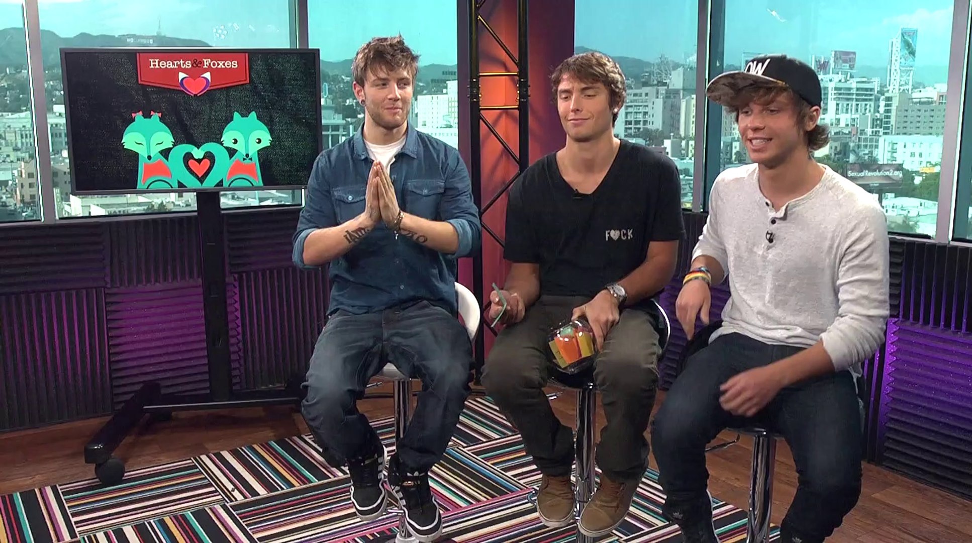 ⁣Hearts & Foxes Interviews Emblem3