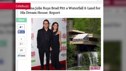 SpinMedia - Angelina Jolie Buys Brad Pitt a Heart-Shaped Island for his 50th Birthday