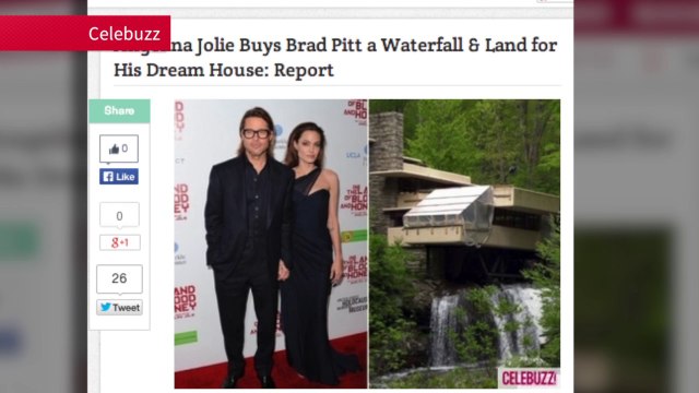 SpinMedia - Angelina Jolie Buys Brad Pitt a Heart-Shaped Island for his 50th Birthday