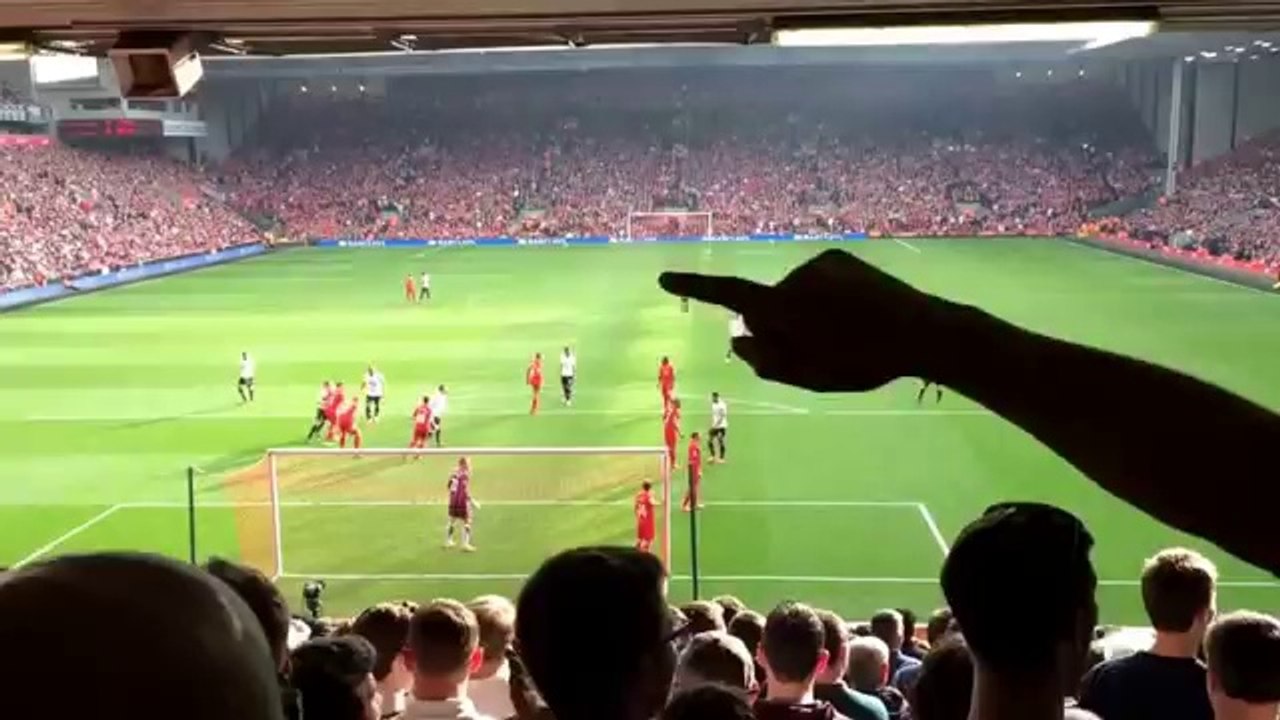 'Its only 4-0' Tottenham Hotspur away fans at Liverpool