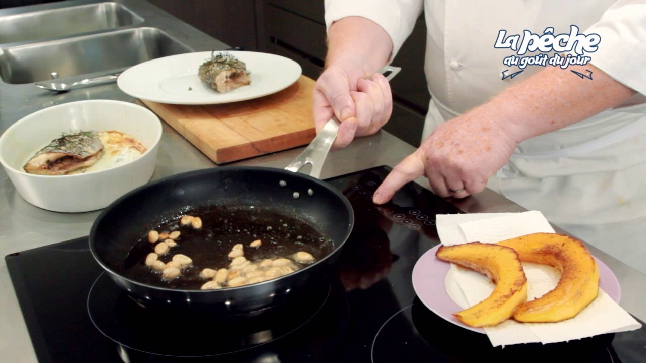 Recette : Dorade au potiron