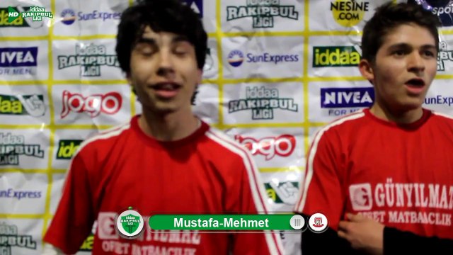 iddaa Rakipbul Denizli Ligi Vatanspor 2 & 1200 Evler City 1 Maç Sonu Basın Toplantısı