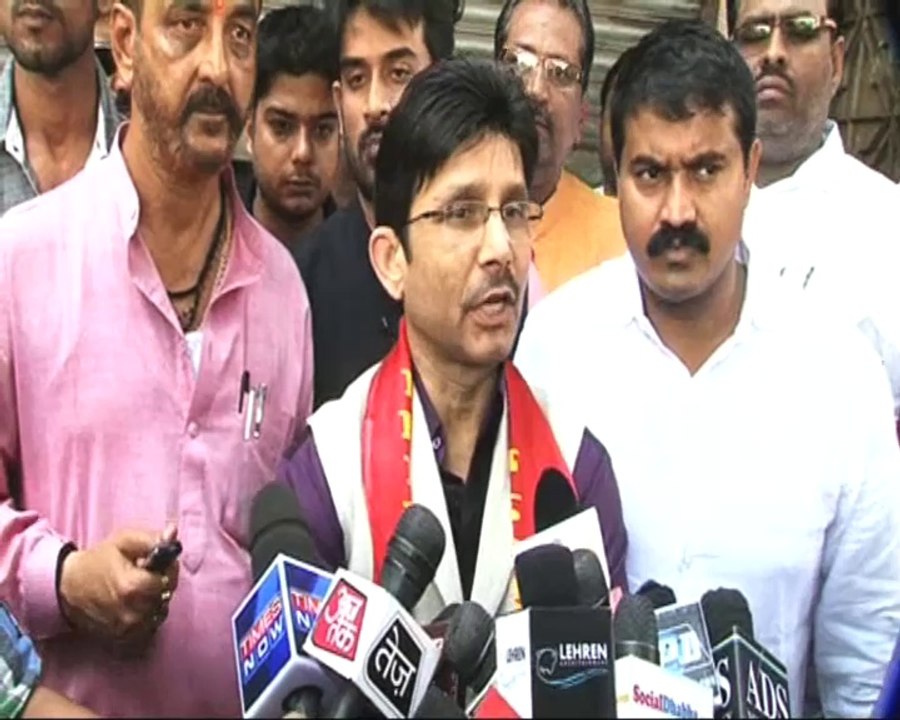 KRK files Nomination from Mumbai