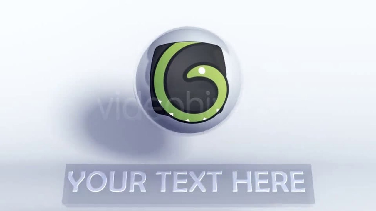 Glassy Logo AE Project - After Effects Template