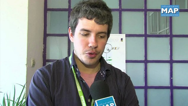 Projection du court-métrage Un Exercice Profitable lors du Festival international du cinéma méditerranéen de Tétouan