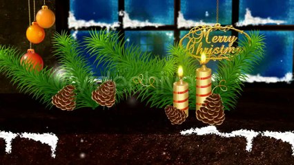 下载视频: Merry Christmas Santa Claus 27 sleigh - After Effects Template