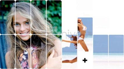 Modern White Slices - After Effects Template