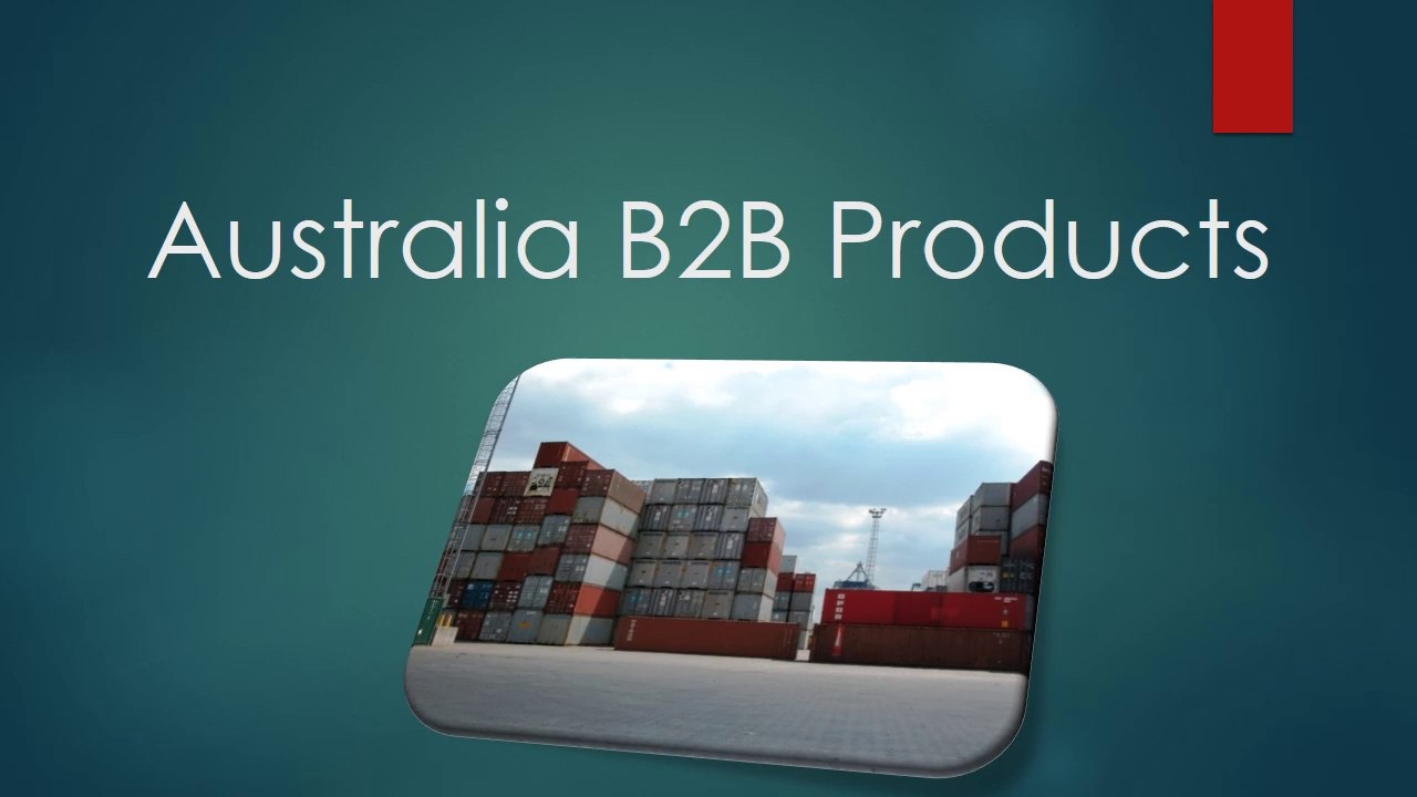 Australia B2B Products