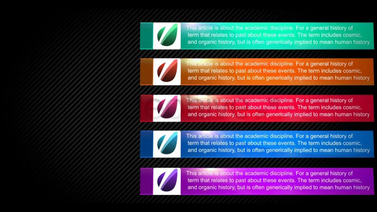 Cube Lower Third - After Effects Template