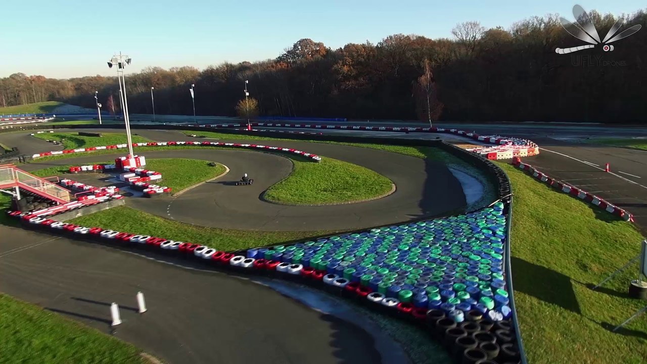 UFLY Drones France - Circuit Beltoise vu du drone - part1