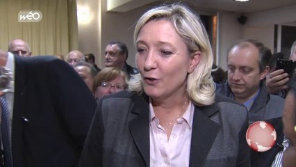 Marine Le Pen tacle Sarkozy