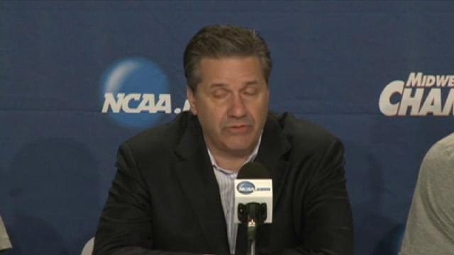 Kentucky Talks Dramatic Win, Final Four