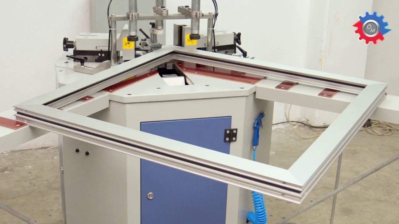 Aluminium Profile Corner Crimping Machibe OMRM 136