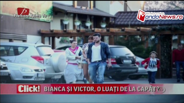 Bianca Dragusanu si Victor Slav din nou impreuna