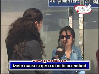 İZMİR HALKI SEÇİMLERİ DEĞERLENDİRDİ