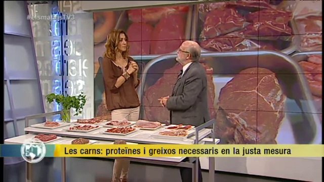 TV3 - Els Matins - Les carns: proteïnes i greixos necessaris en la justa mesura