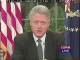 1998 Bill Clinton Admits Iraq had Weapons of Mass Destruction